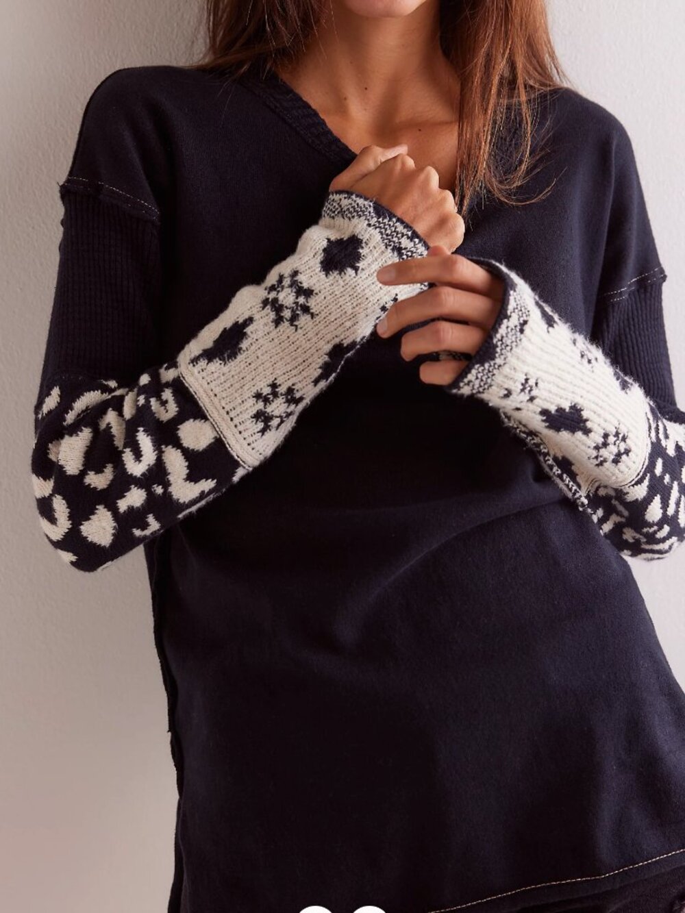 WE THE FREE Tiger Style Cuff Pullover Shirt - Picture 5 of 14
